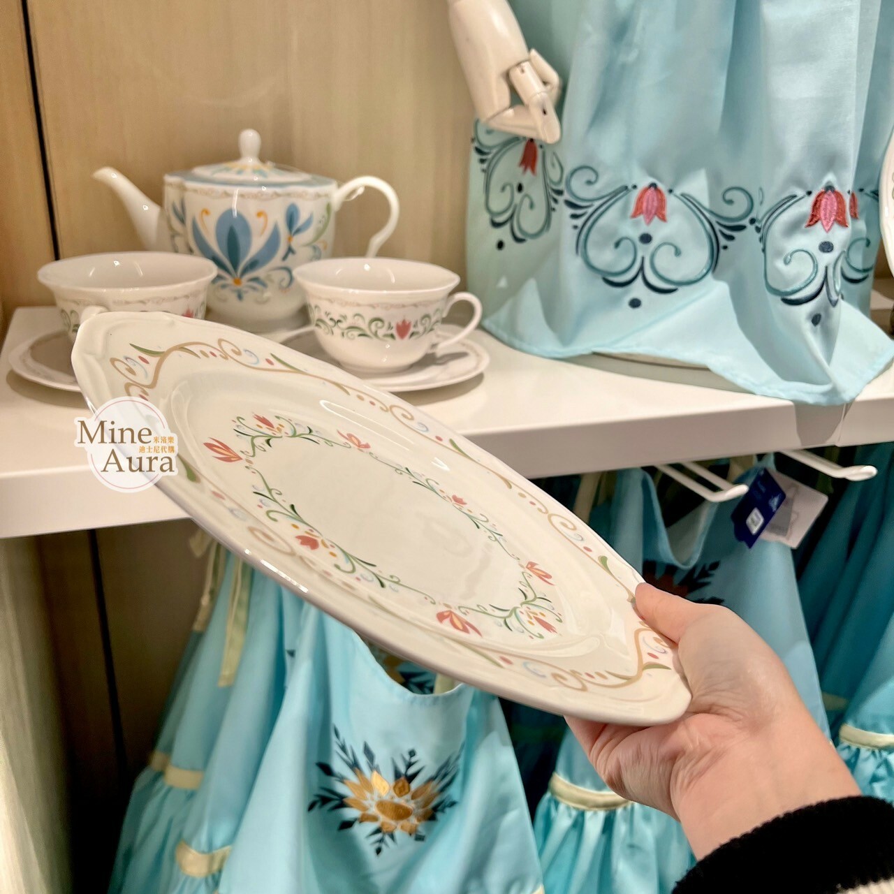 World of Frozen 限定 圖騰 餐盤 盤子 冰雪奇緣 Frozen -香港迪士尼樂園