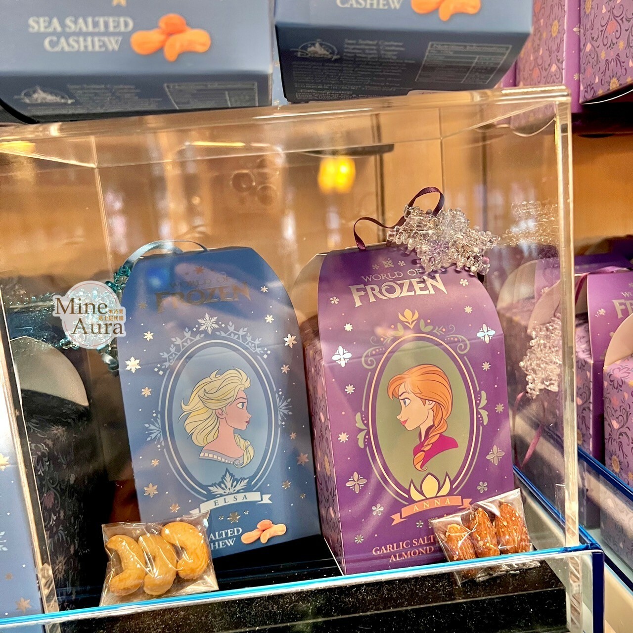 World of Frozen 限定 艾莎 Elsa 安娜Anna 雪花掛飾 腰果餅乾 冰雪奇緣 Frozen -香港迪士尼樂園