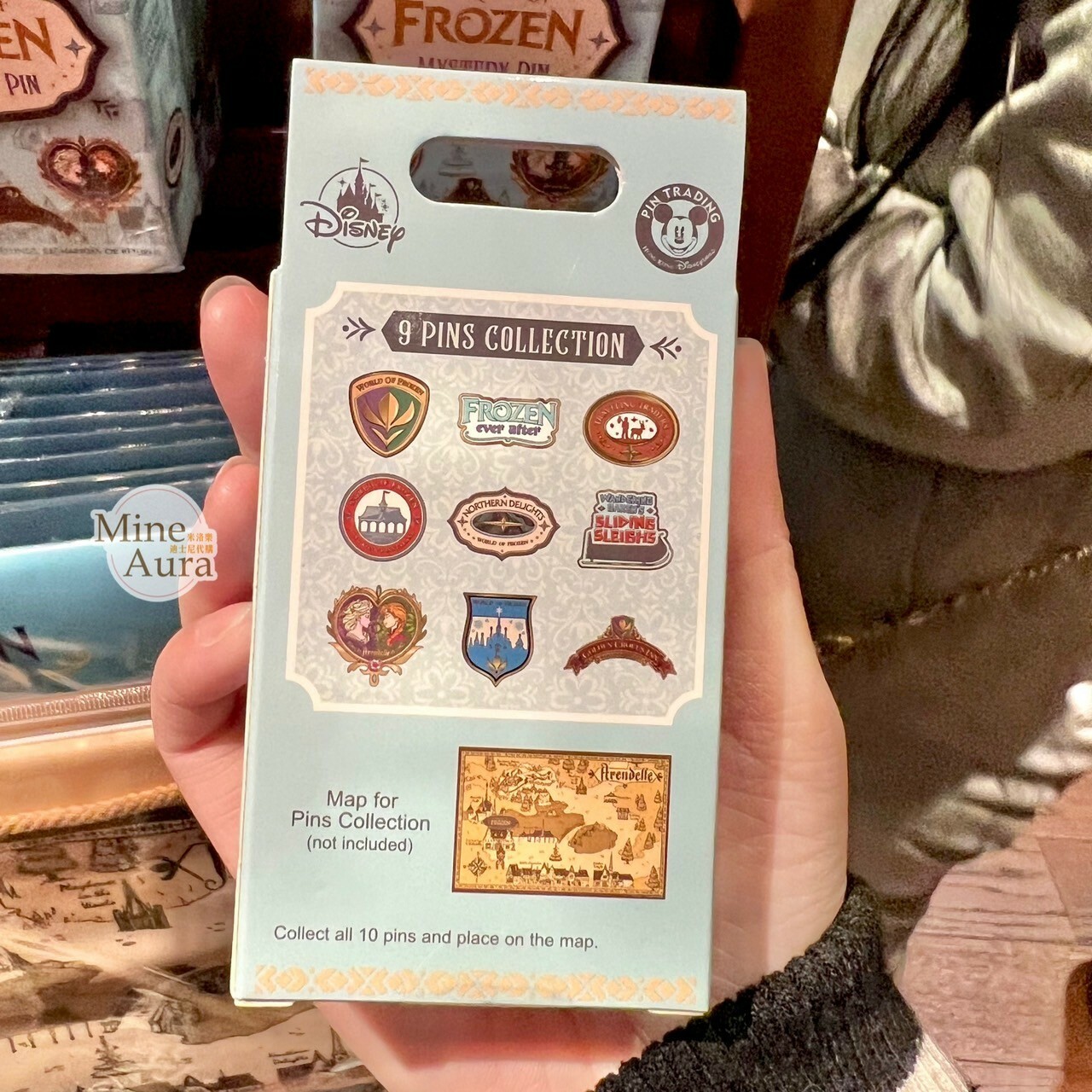 World of Frozen 限定 造型 徽章 PIN 盲選盒 盲盒 冰雪奇緣 Frozen -香港迪士尼樂園