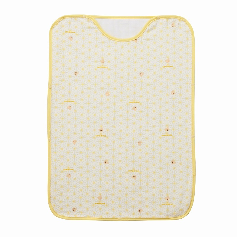 三層針織紗布印花防踢被-小熊