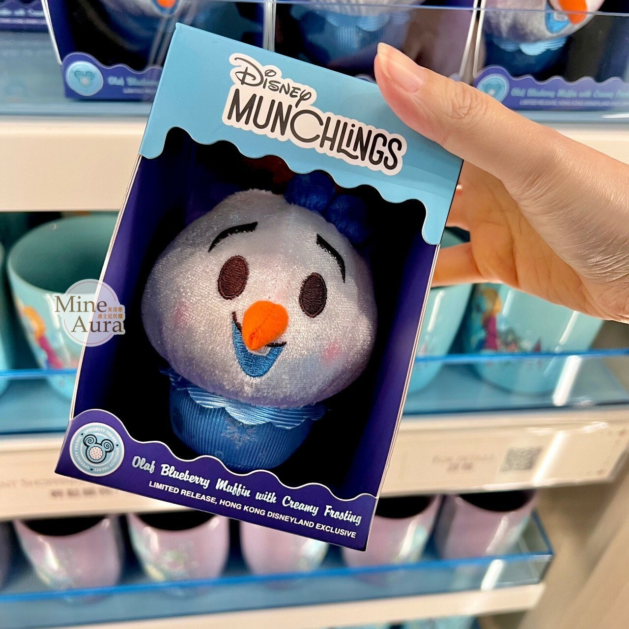 World of Frozen 限定 MUNCHLINGS 系列 雪寶 Olaf 甜點造型 迷你 娃娃 玩偶 冰雪奇緣 Frozen -香港迪士尼樂園