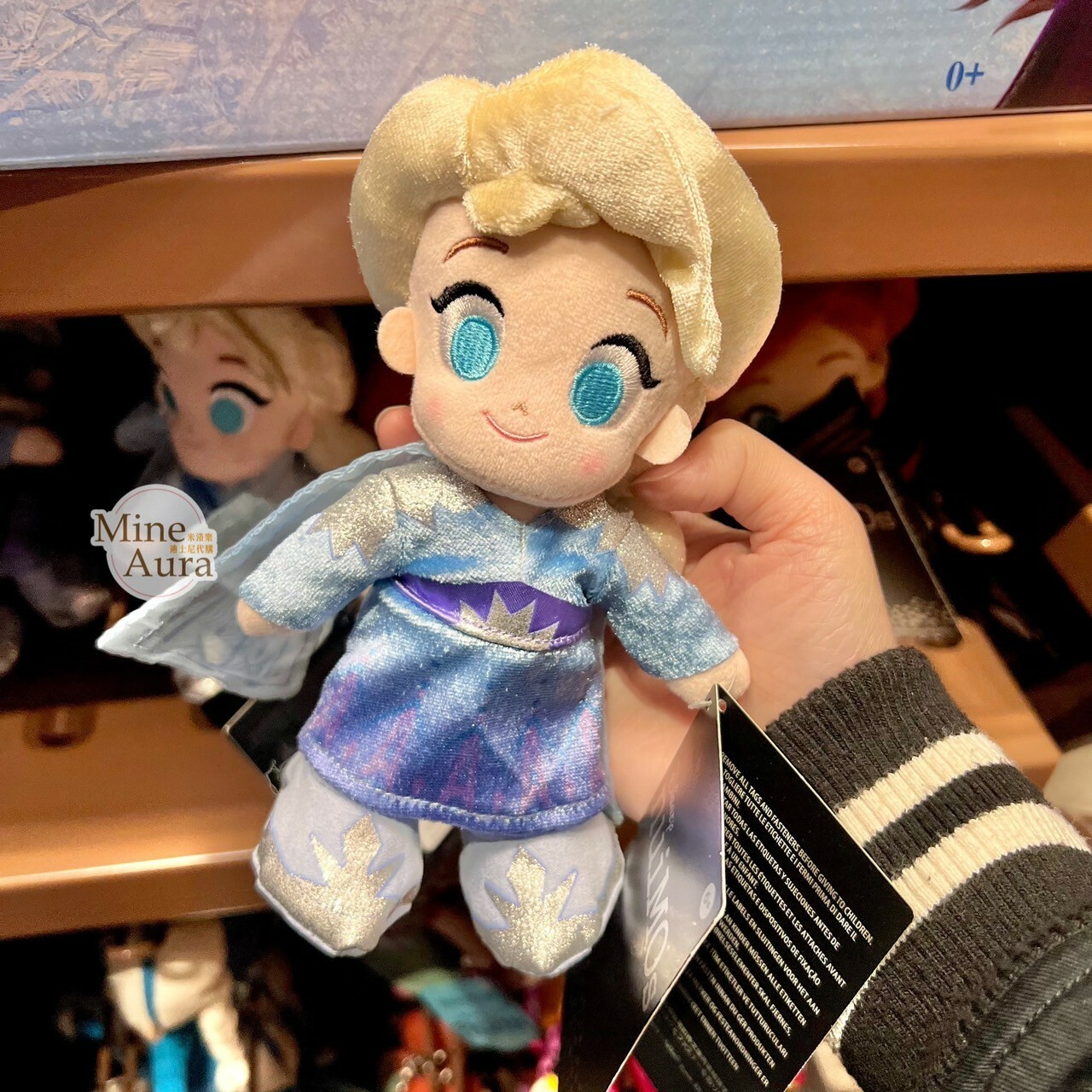 nuiMOs 艾莎 Elsa 可動關節 絨毛 娃娃公仔 冰雪奇緣 Frozen -香港迪士尼樂園