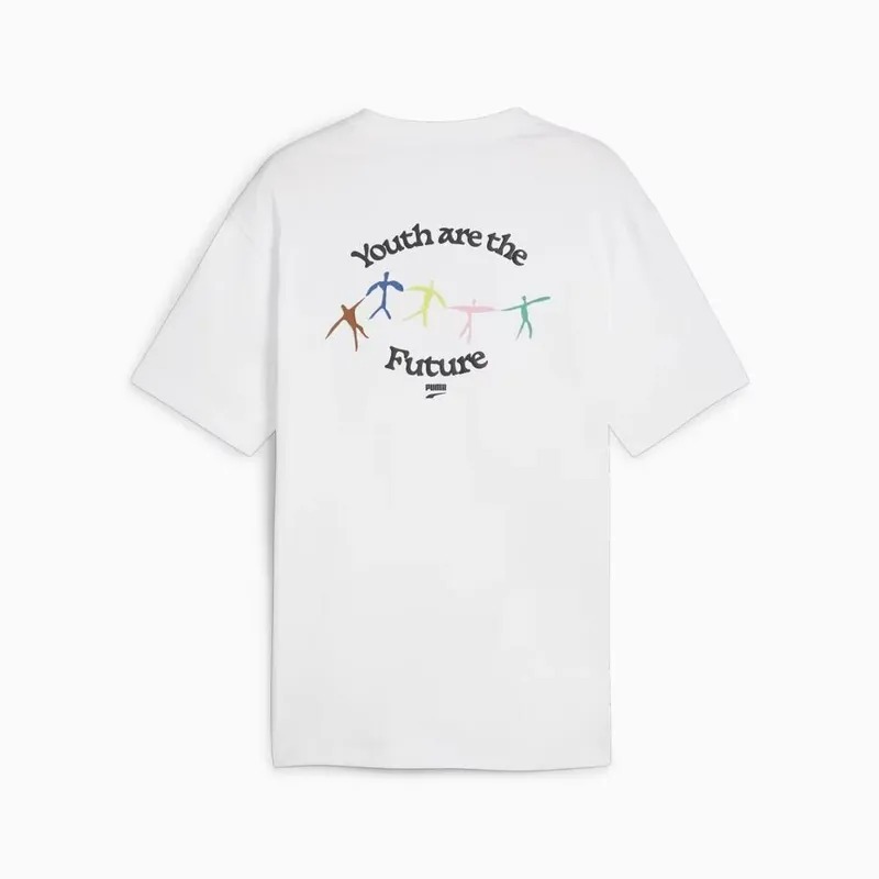 PUMA 短T 流行系列 DOWNTOWN 白 圖樣 短袖 T恤 男 62355802