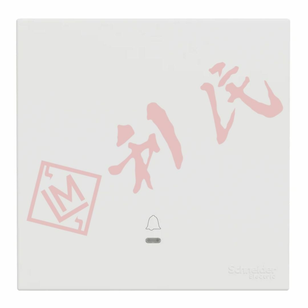 施耐德 AvatarOn C 10A 單位門鐘圖案按手掣