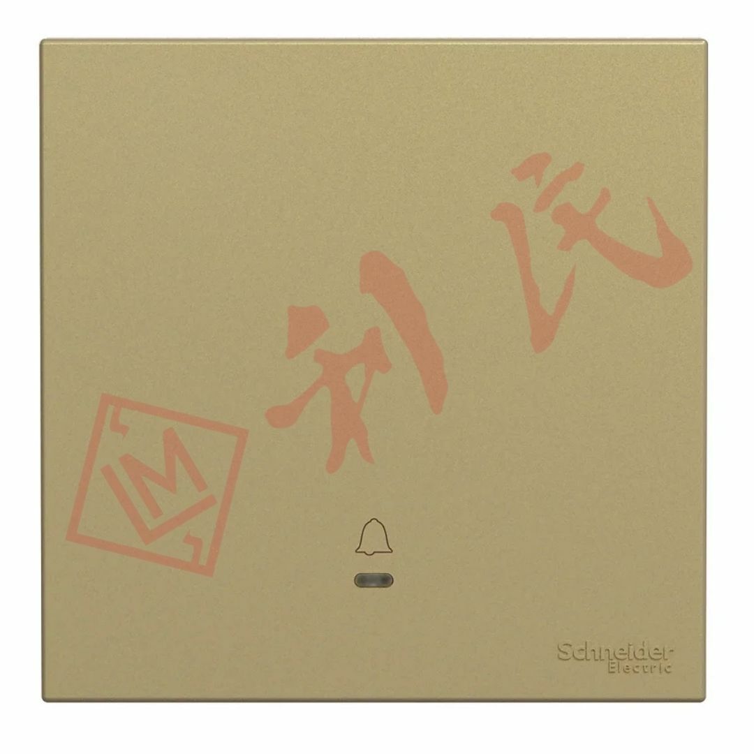 施耐德 AvatarOn C 10A 單位門鐘圖案按手掣