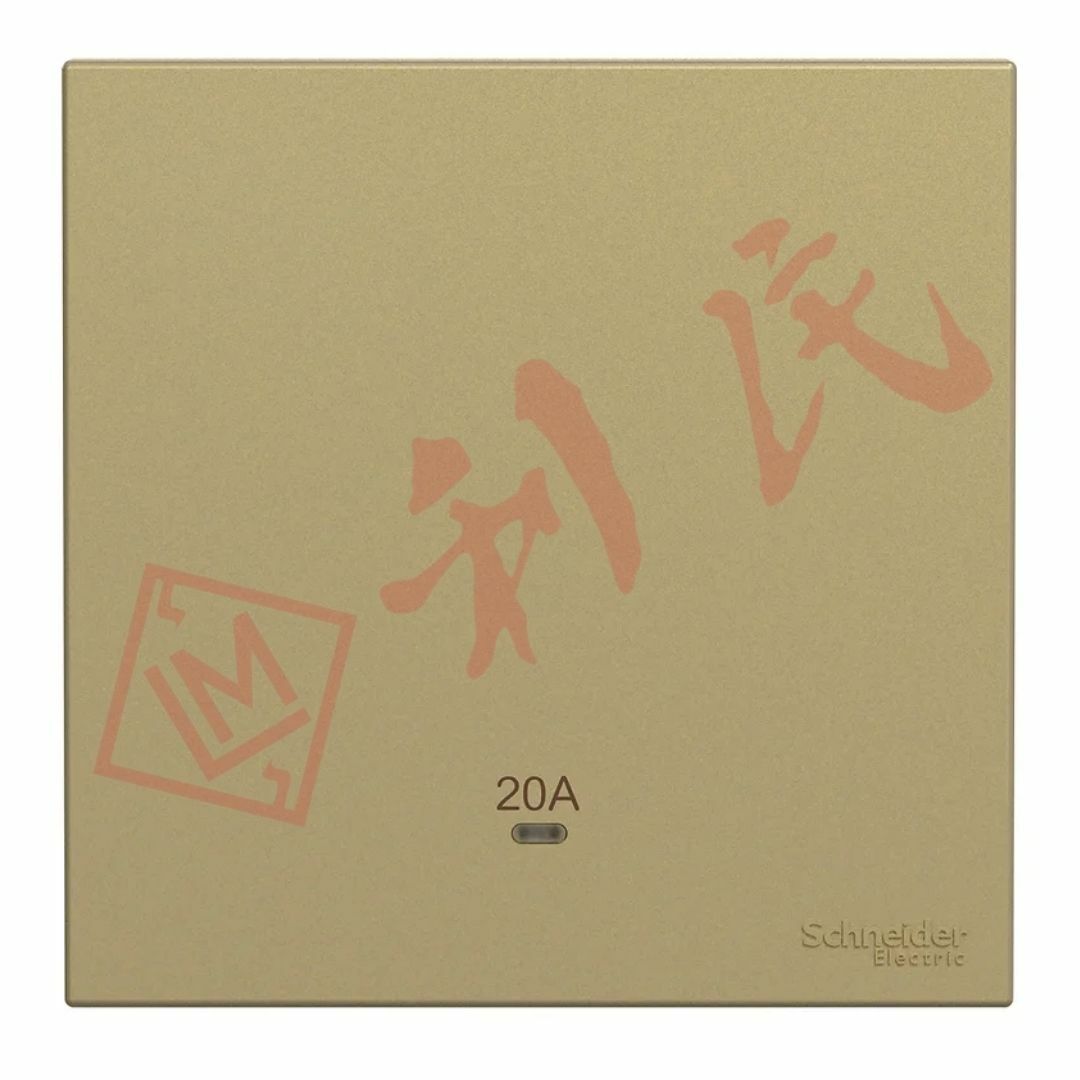 施耐德 AvatarOn C 20A 單位雙極開關掣連LED指示燈