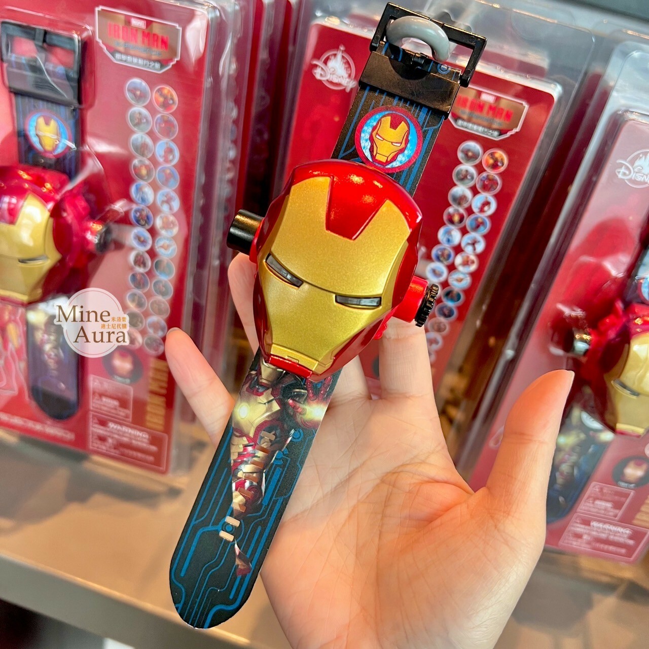 鋼鐵人 Iron Man 大頭造型 兒童 手錶 漫威 Marvel  -香港迪士尼樂園