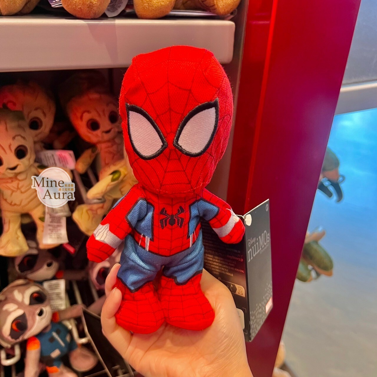 nuiMOs 蜘蛛人 Spider-Man 可動關節 絨毛 娃娃公仔 漫威 Marvel -香港迪士尼樂園