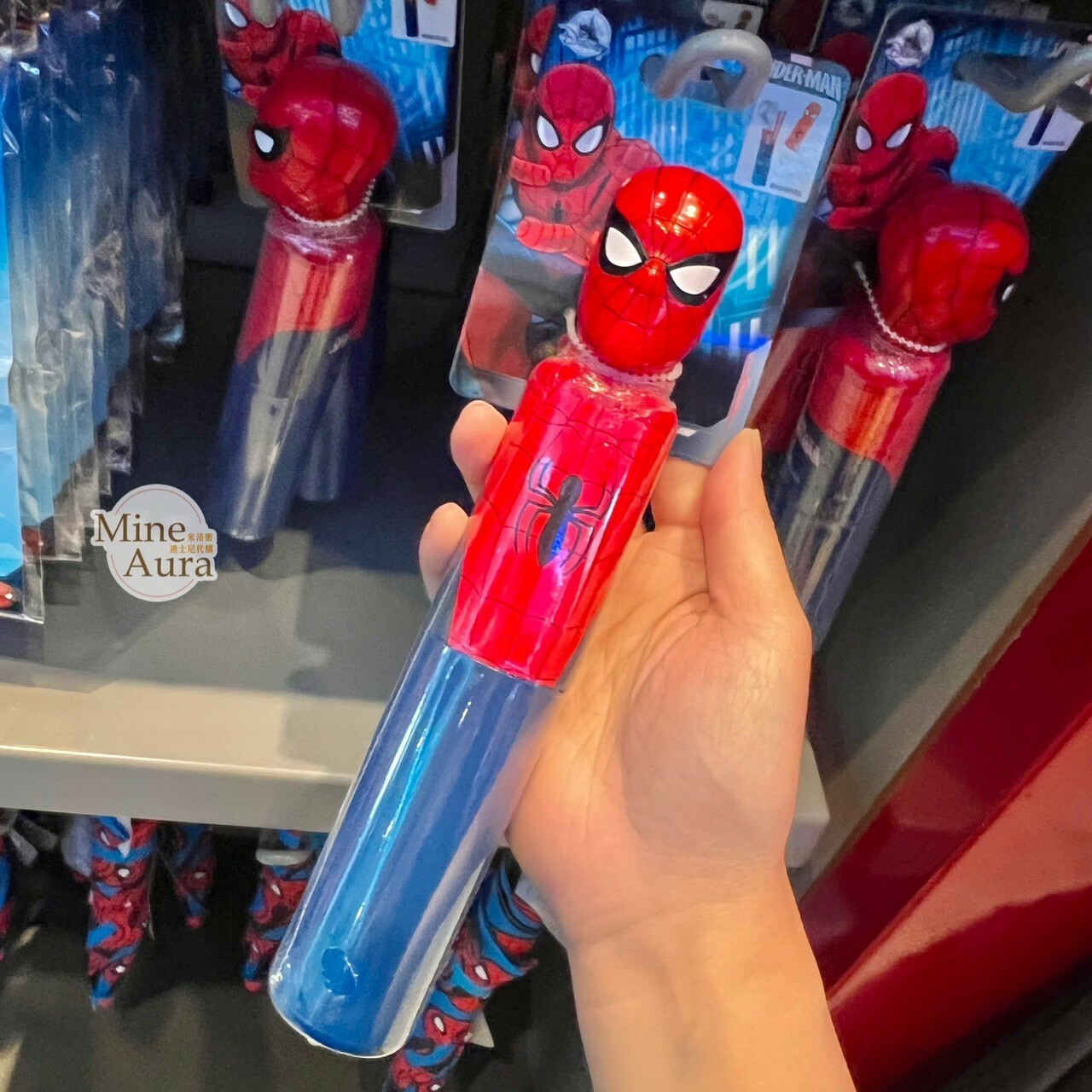 蜘蛛人 Spider-Man 大頭造型 攜帶式 環保 餐具 3入組 漫威 Marvel -香港迪士尼樂園