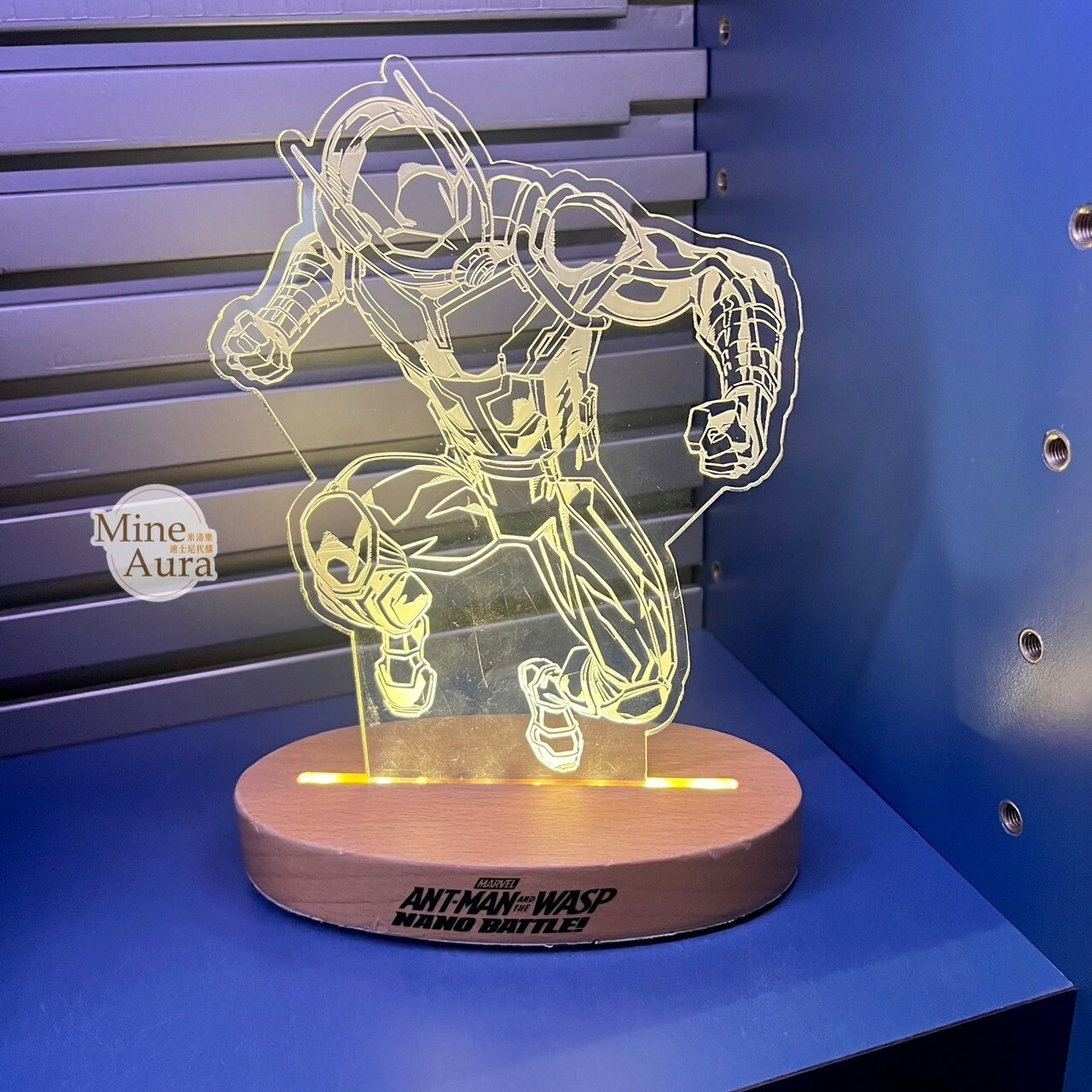 蟻人 Ant-Man 黃蜂女 Wasp LED 造型 燈座 夜燈 擺飾品 漫威 Marvel -香港迪士尼樂園