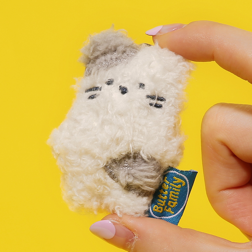 Butter Shop - Milk cat mini keyring
