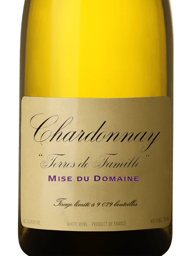 Vougeraie Bourgogne Chardonnay Terres de Famille 2019
