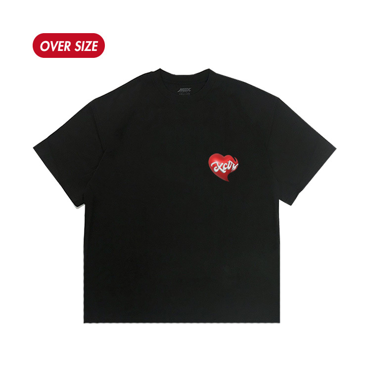 XCTRL 扭曲的愛短T-黑