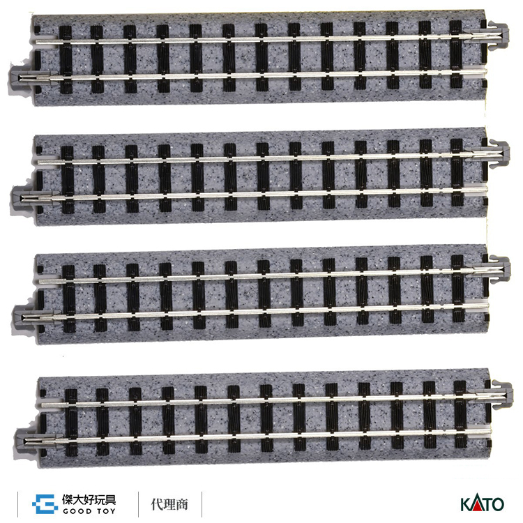 KATO 52-120 (HOn) 窄軌 直線線路124mm <S124>(4入)