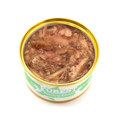 Forest 無穀物罐頭系列 < 貓狗合用 > - 鯖魚 80g【原箱24罐】