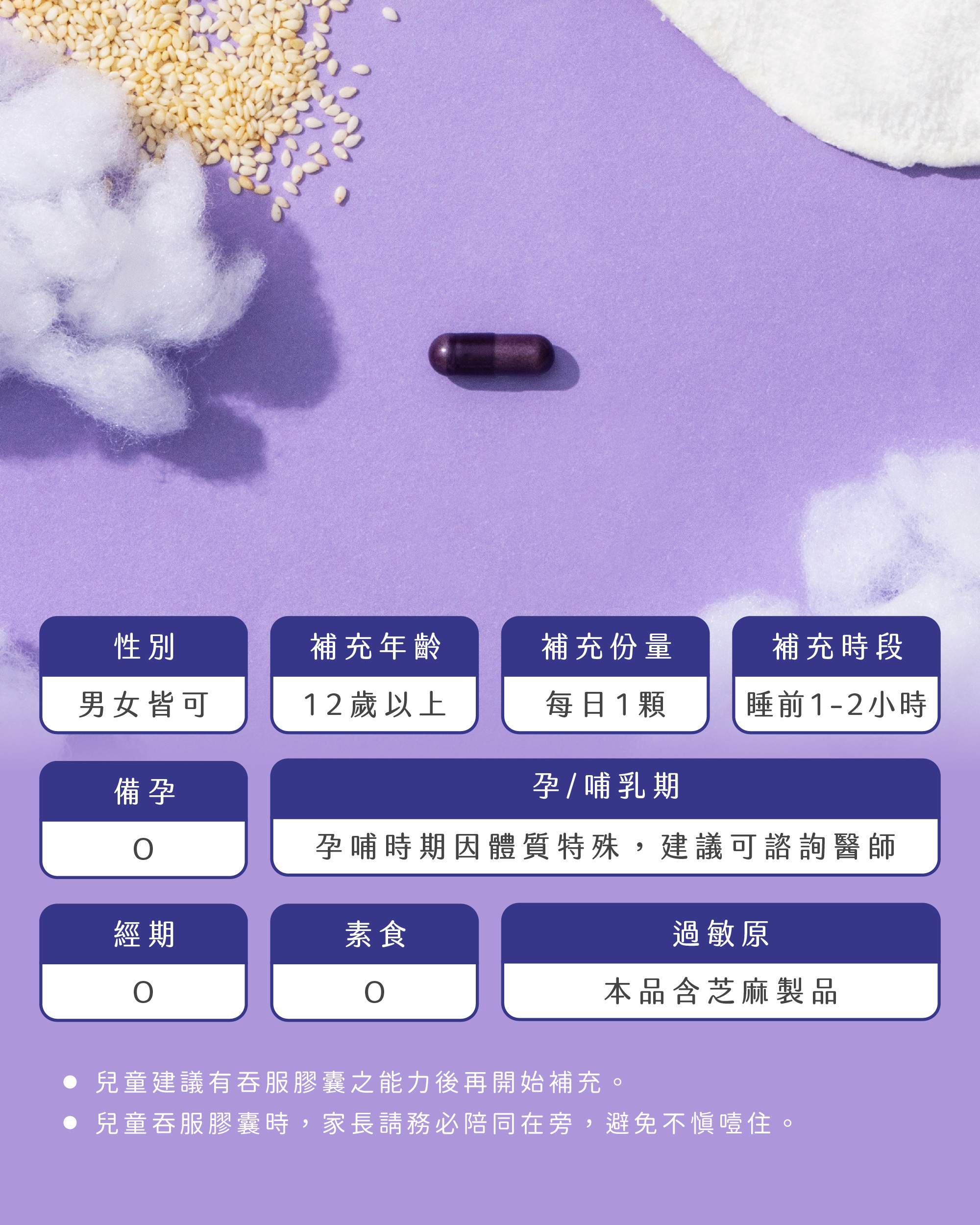 MERRYDAY客製化保健食品，睡美人膠囊幫助入睡