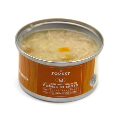 Forest 升級 貓系列罐頭  雞肉，南瓜（主食湯罐）80g【原箱24罐】