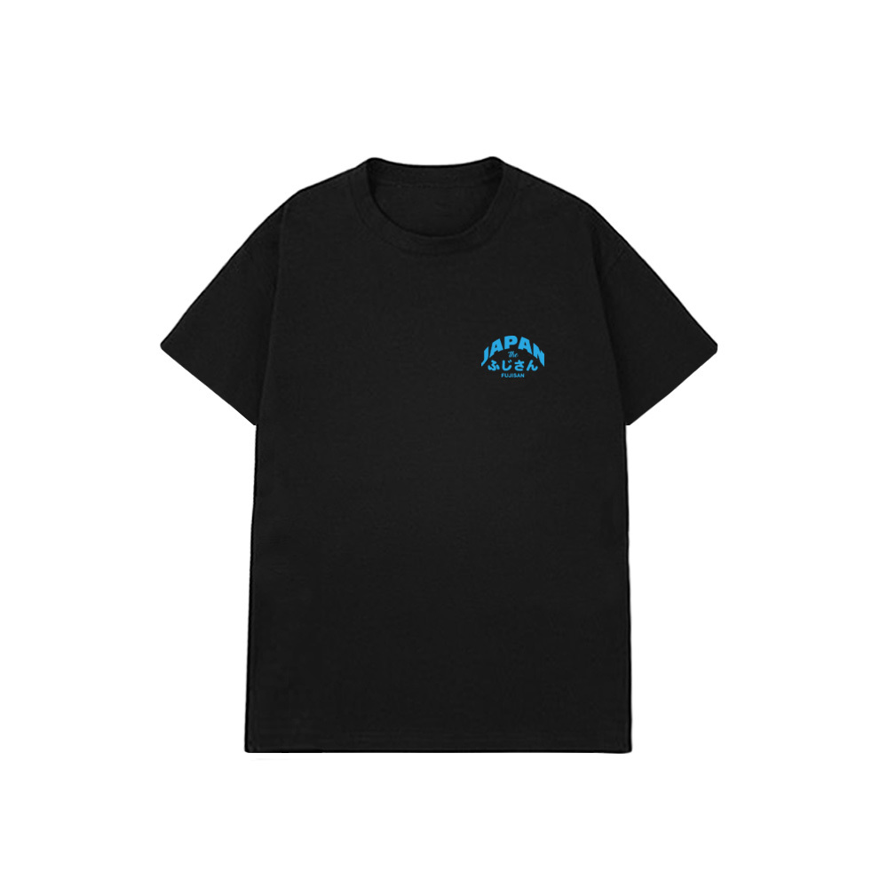 XCTRL 櫻花富士山變色短T-黑