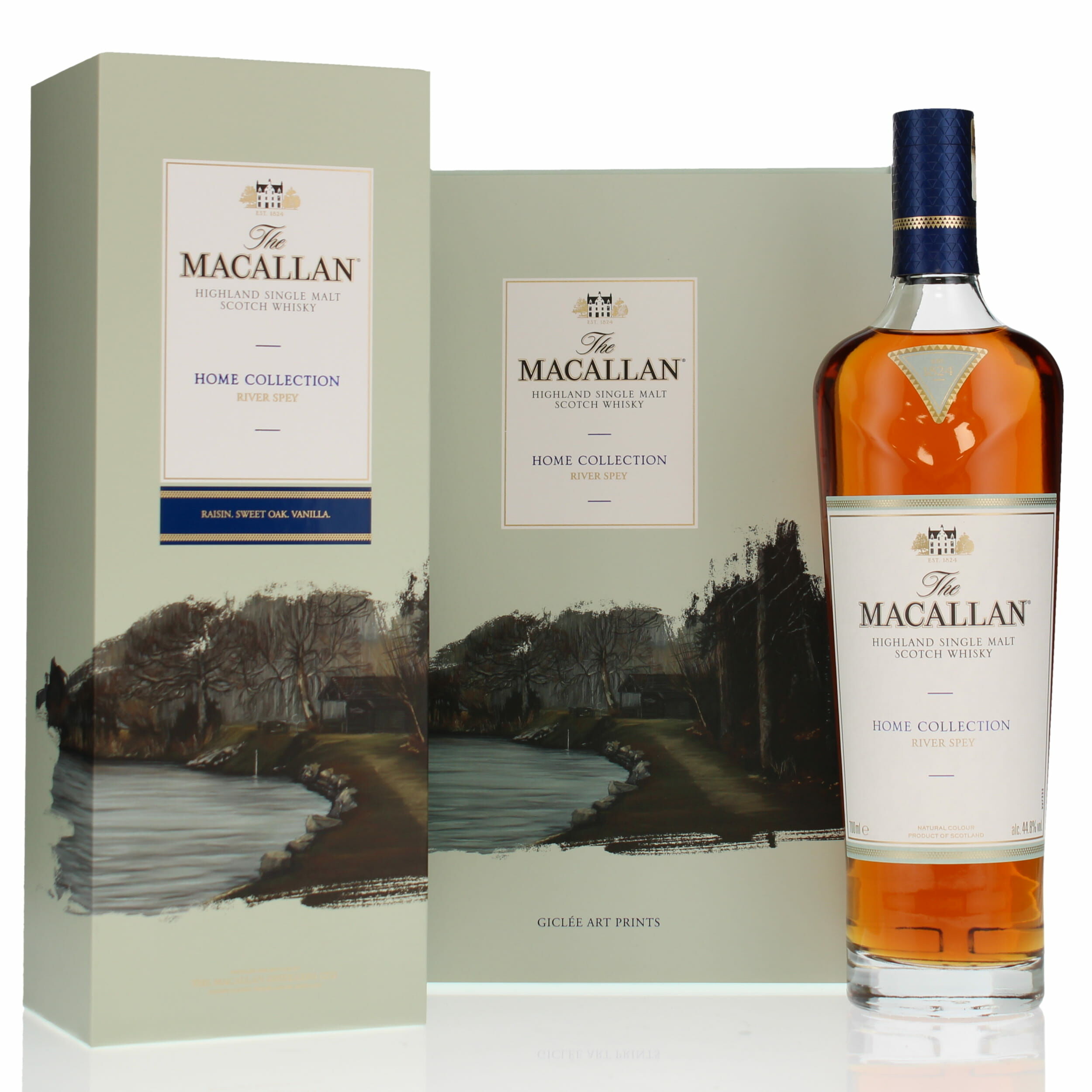 The Macallan Home Collection River Spey 單一麥芽蘇格蘭高地威士忌 (700ml) [附Giclée Art Prints畫冊禮盒裝]