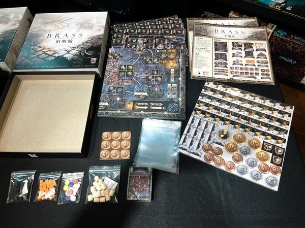 工業革命 伯明翰 金屬幣版 Brass 繁體中文版