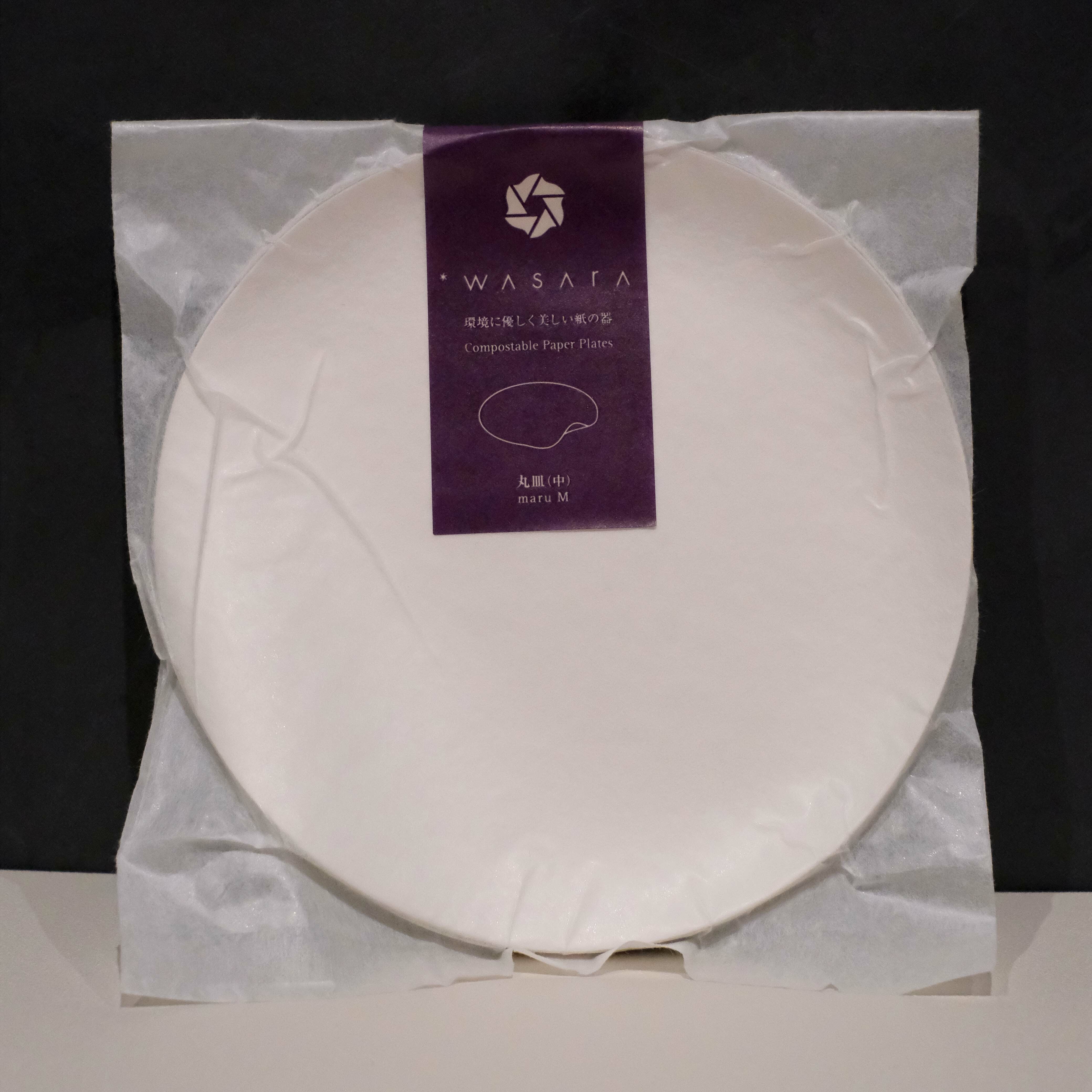 預購【Wasara和風紙器皿】圓盤(中)