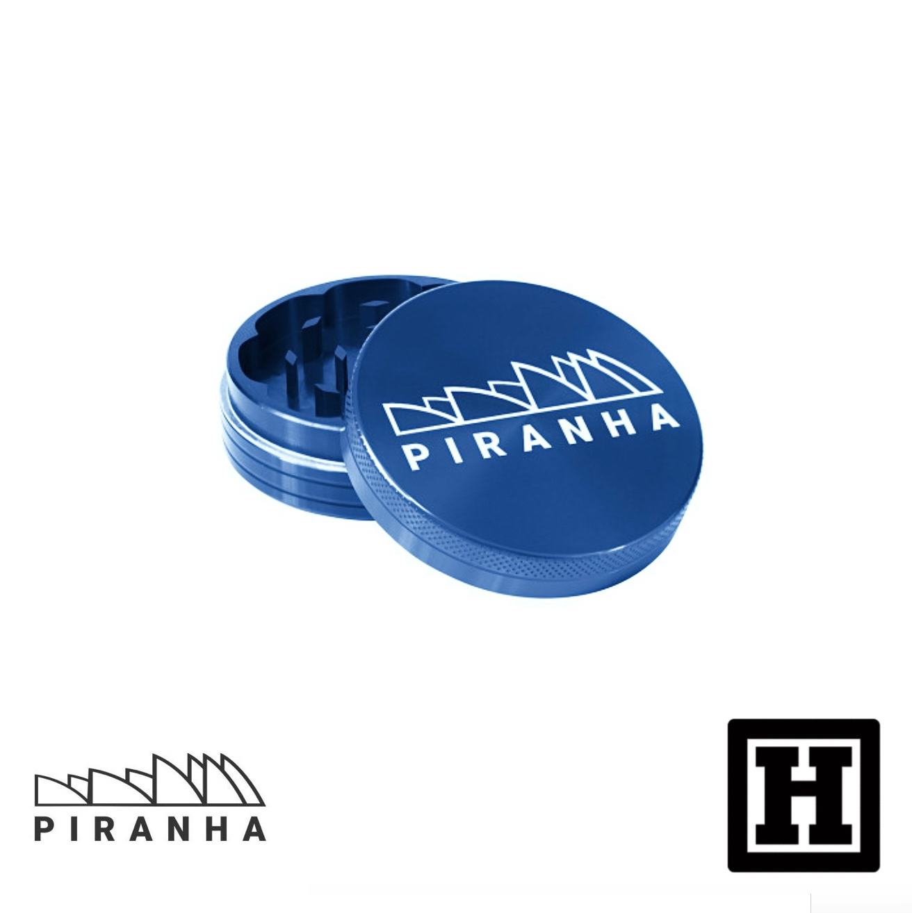 Piranha 兩片式 研磨器