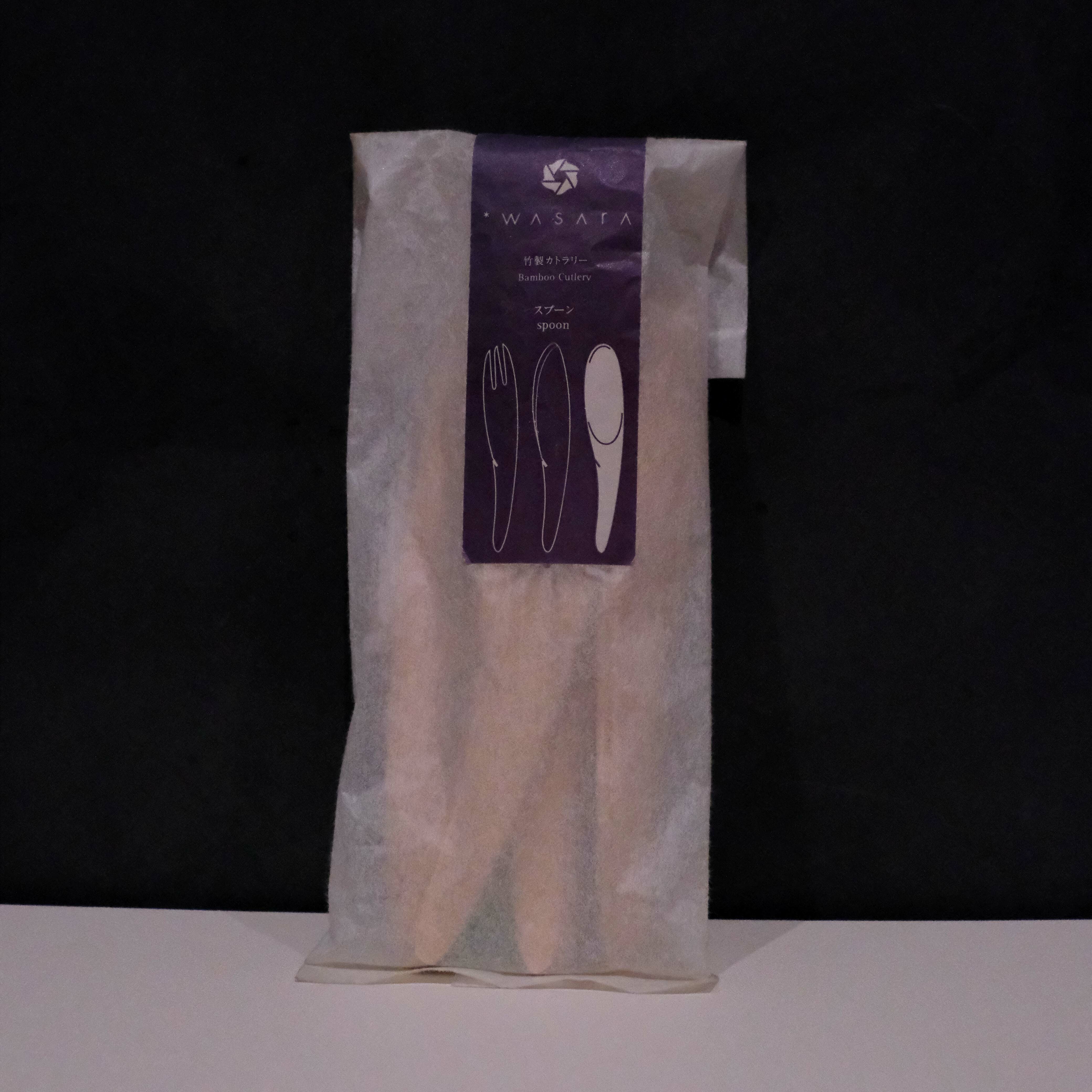 預購【Wasara和風紙器皿】竹湯匙(12入)