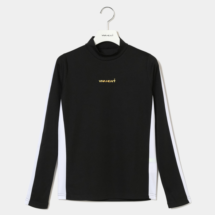 女士-側線長袖小高領