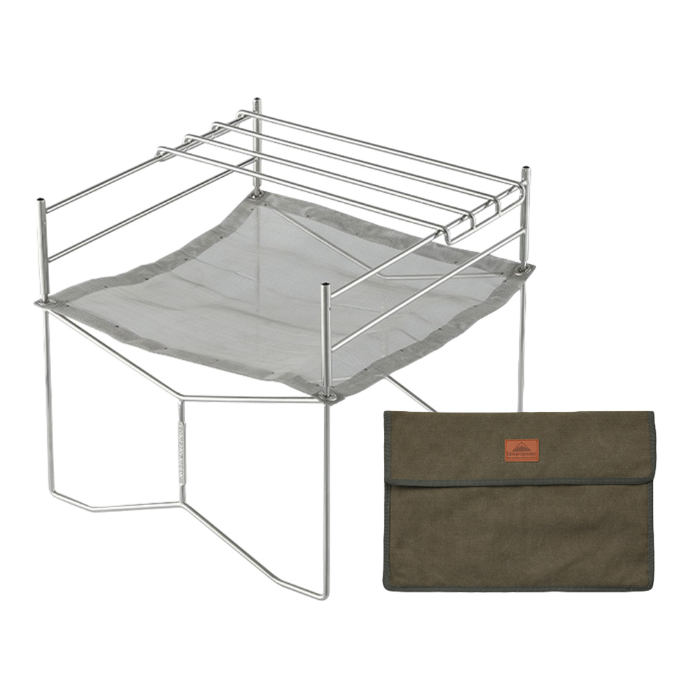 柯曼 SOLO-202&303 不鏽鋼索樂焚火台-中號/大號