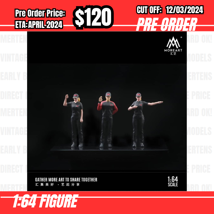 PO-$120 * Moreart * 1:64 Figure - KFC Staffs [OD06/03]