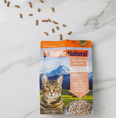 Feline Natural F9 凍乾貓-羊肉三文魚盛宴320g / 800g(新登埸)
