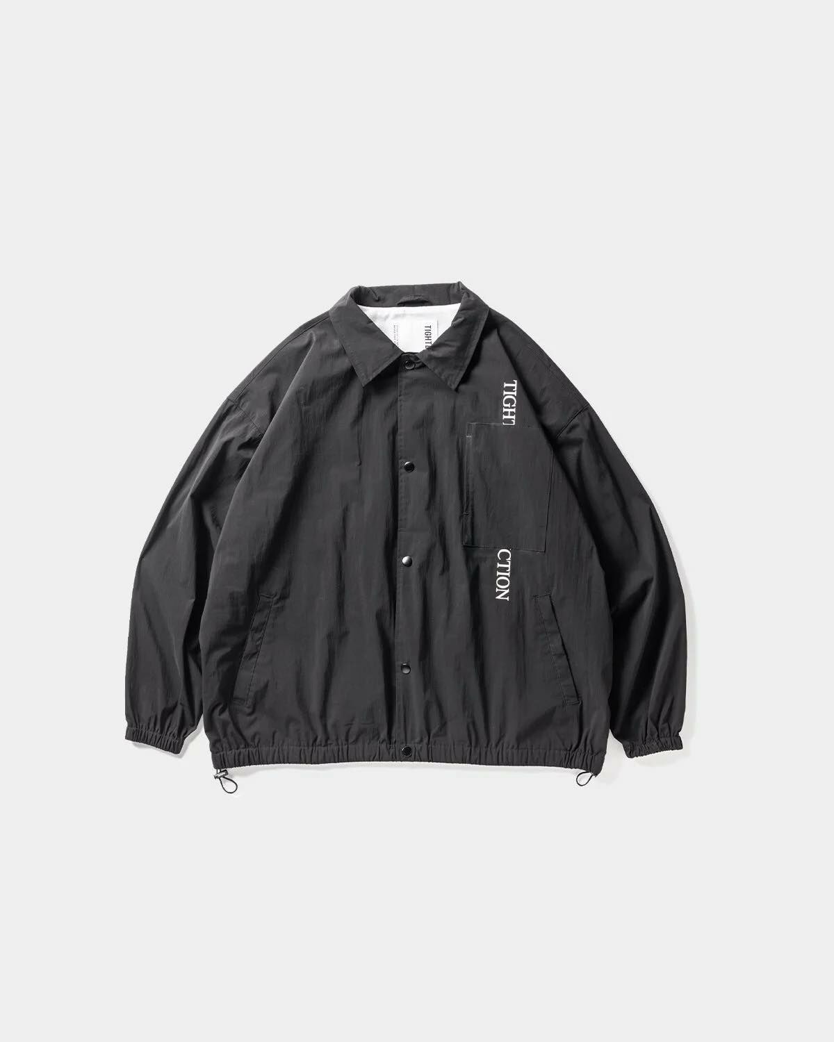 メンズウェア TIGHTBOOTHSTRAIGHT UP COACH JKT/ BK / L STRAIGHT UP COACH JKT - TIGHTBOOTH® タイトブース