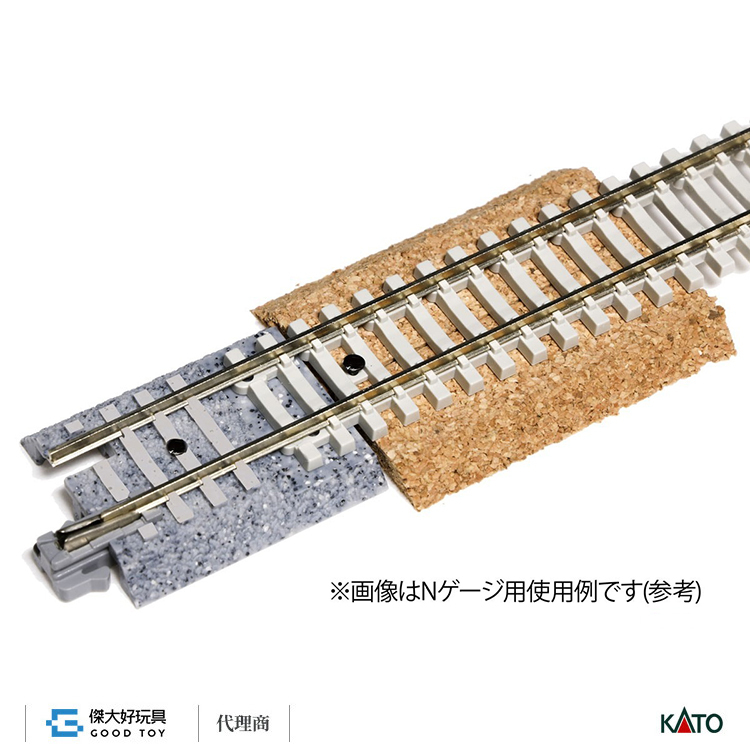KATO 2-099 (HO) 轉接用道床 (2入)
