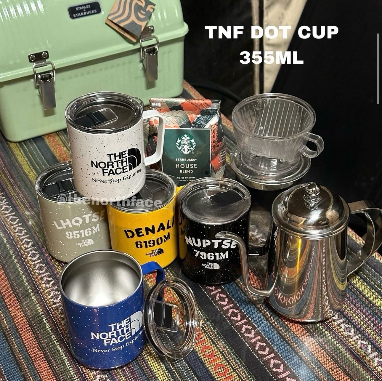 |限時收單| The North Face 雙層真空 隨行保溫杯 區域限定