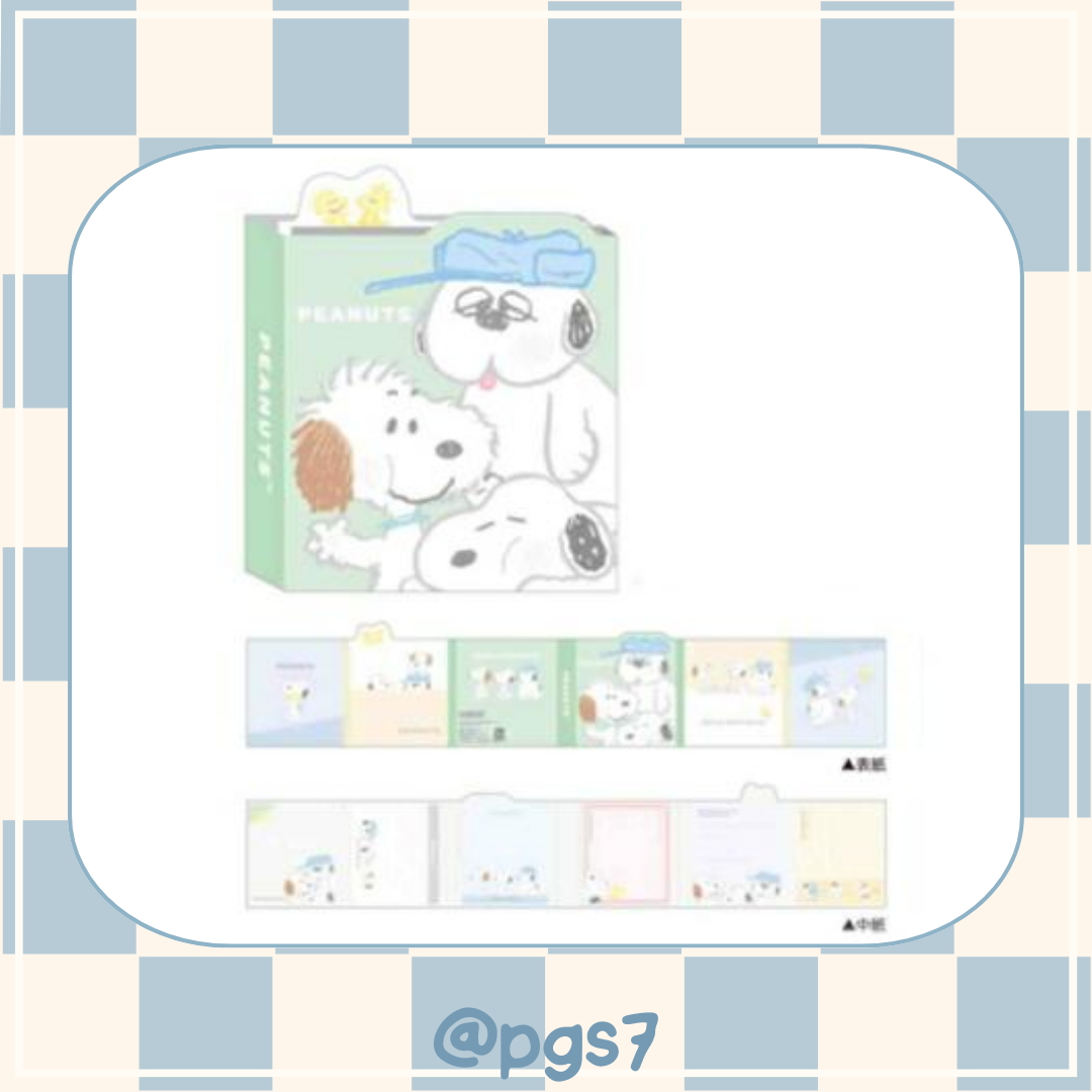 【現貨】日本 snoopy 史努比 便條記事本