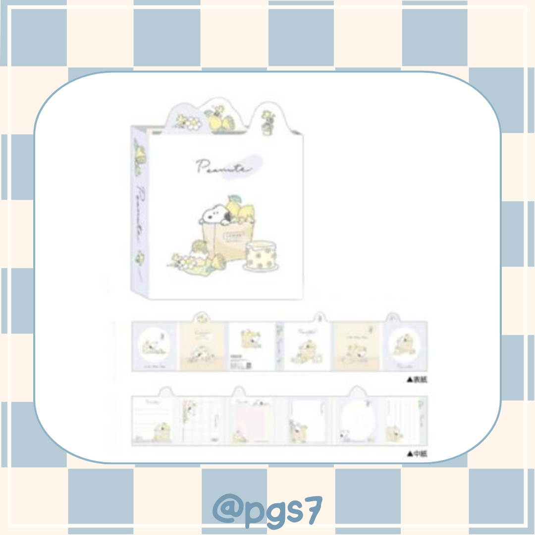 【現貨】日本 snoopy 史努比 便條記事本