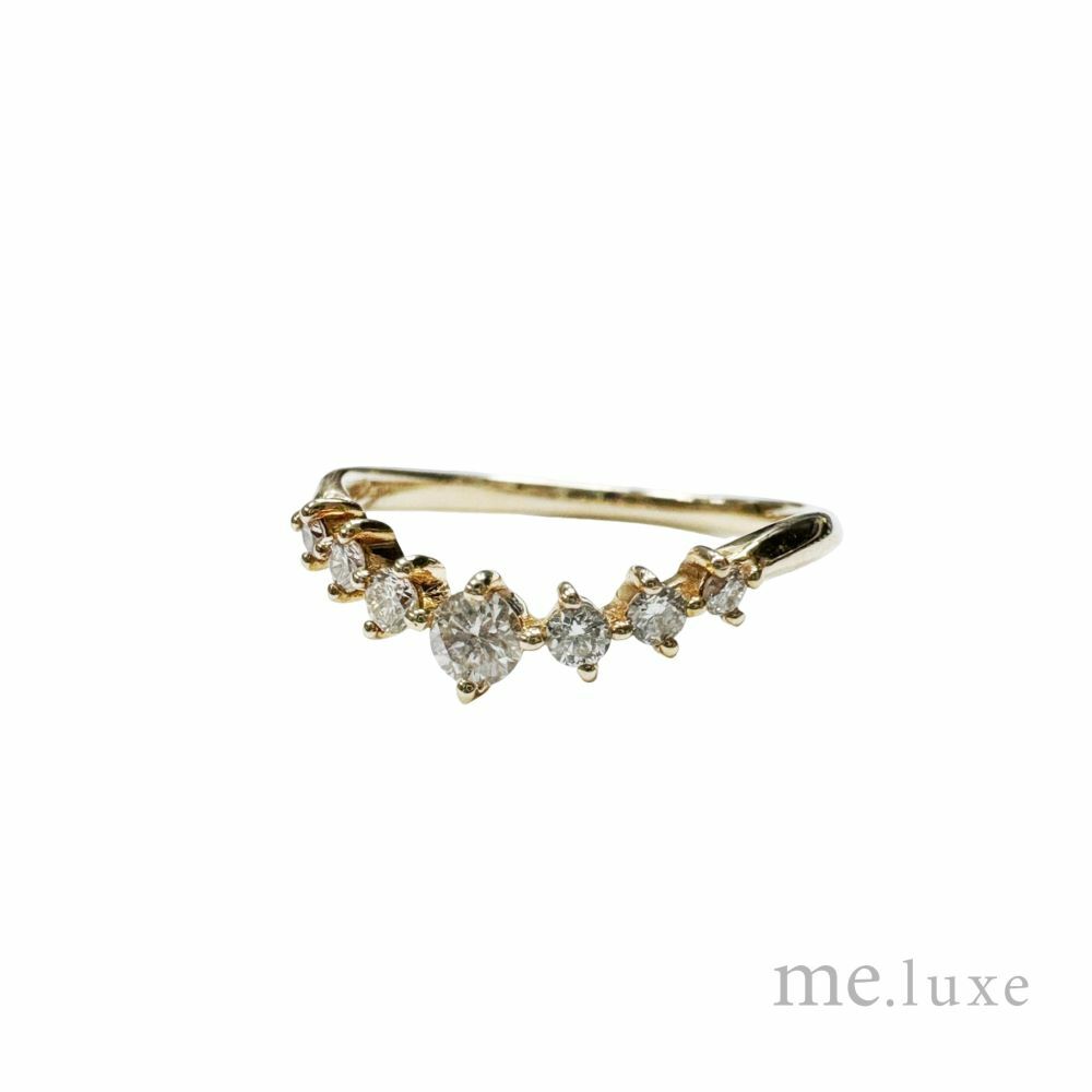 【me.luxe】K10鑽石20分繁星戒