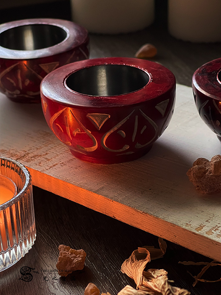 手工雕刻皂石碳餅33mm專用香台碳餅香台