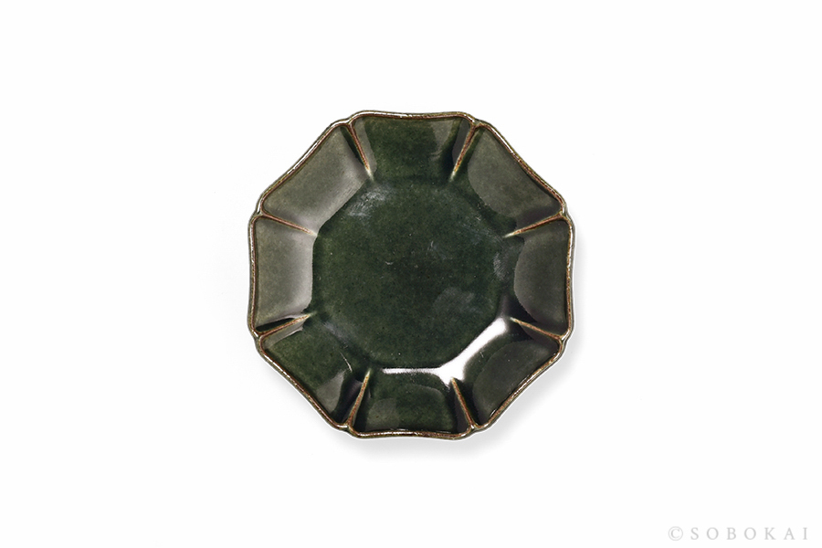 STUDIO M' SOBOKAI - Hitohana一花小皿/藍綠