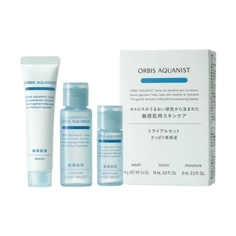ORBIS Aquanist Trial Set 高保濕敏感肌試用裝