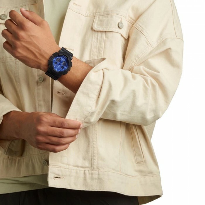 Casio G-Shock GA-100BP-1A 佩斯利花紋 手錶  (香港行貨)