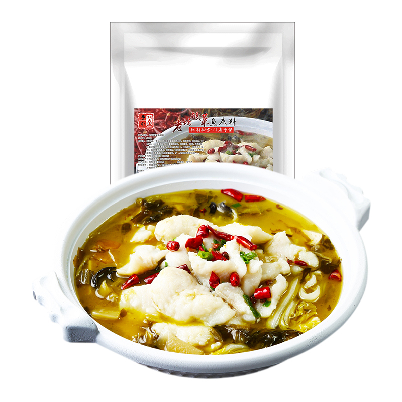 魚你老壇在一起酸菜魚調料 (500g)