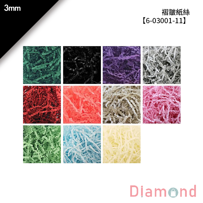 褶皺紙絲 100g【6-03001】