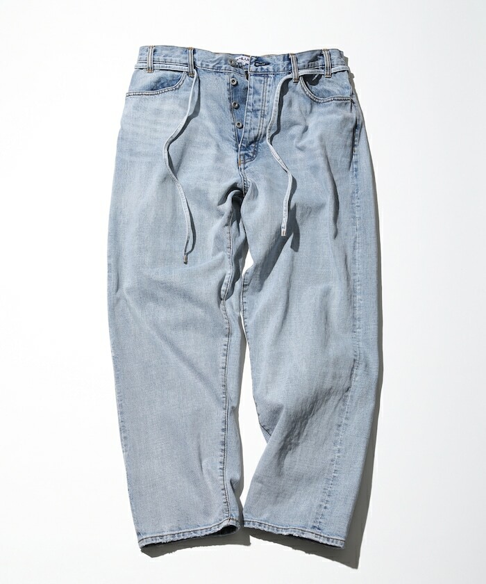 2025SS CAHLUMN Selvedge Denim Pant Baggy 水洗 牛仔褲 布邊 錐形褲 現貨