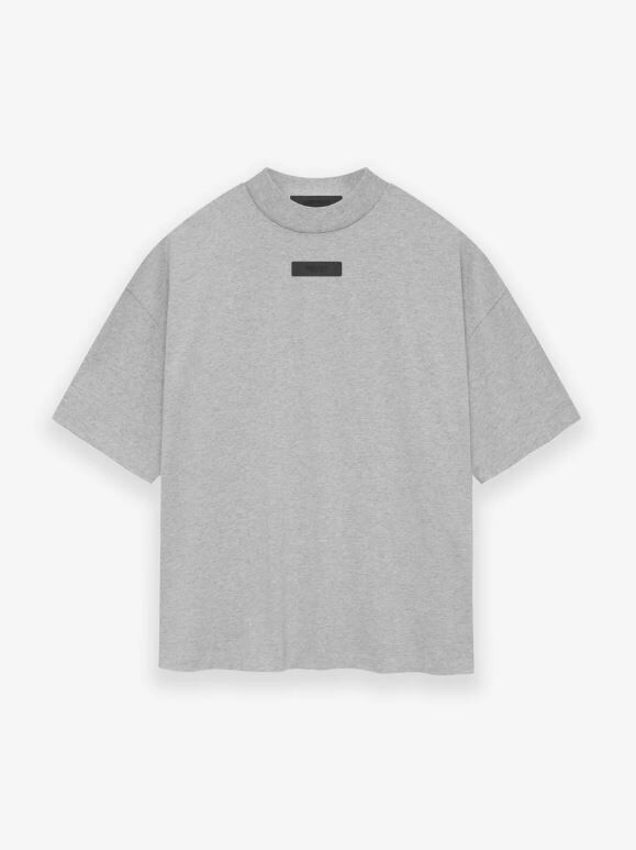 FOG Essentials 2024中間矽膠標籤短T (6色)