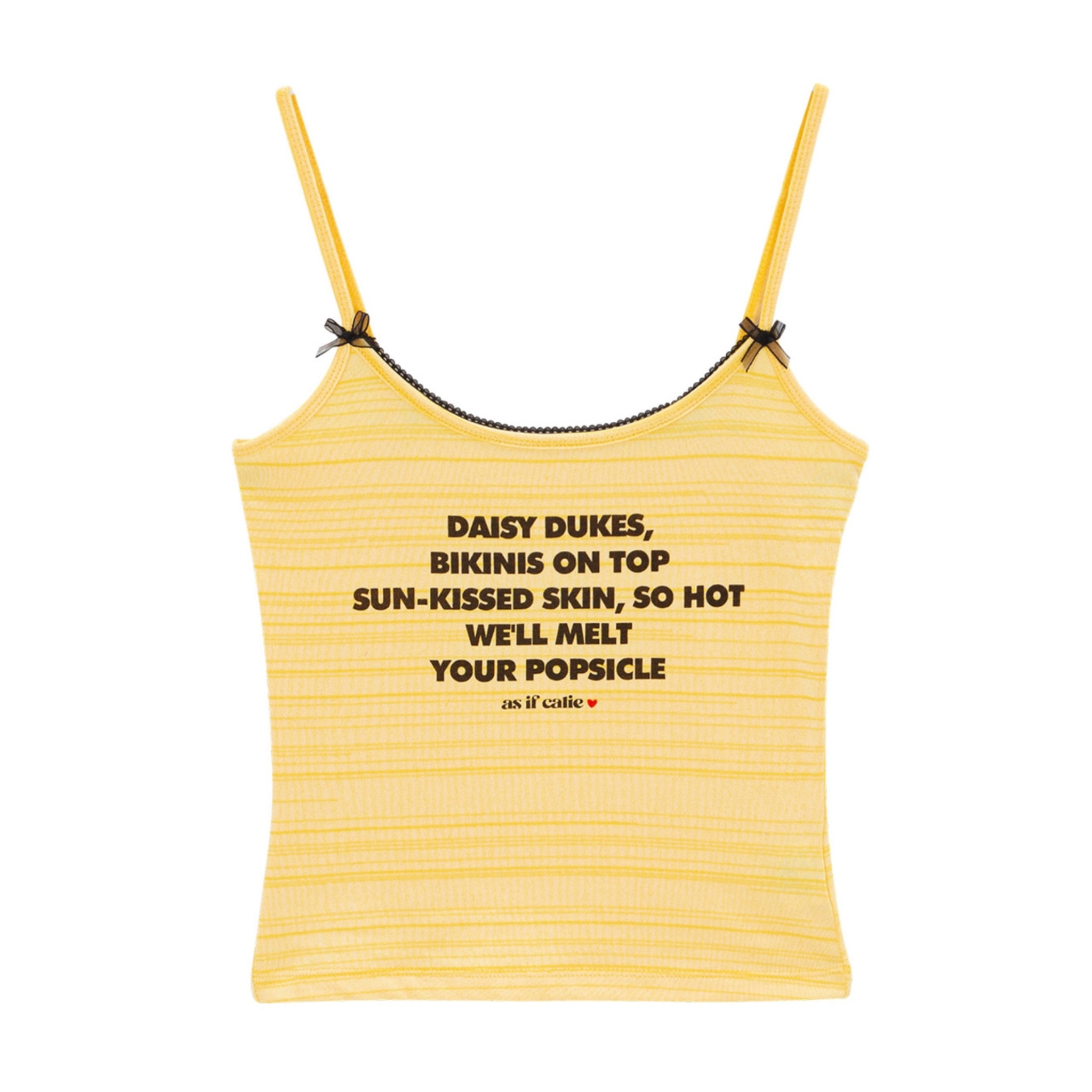 [as if calie] SUN-KISSED SLEEVELESS