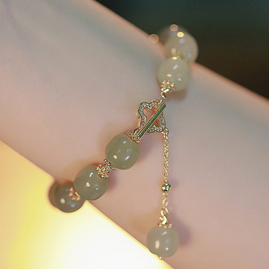 【瑰麗】和田玉手鍊(深色/淺色/混合色) (閨蜜對鍊)