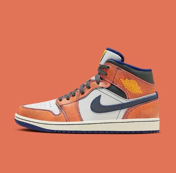 KTQ STORE ‧  Air Jordan 1 Mid SE Flight Vintage 米橘藍 FV3619-106