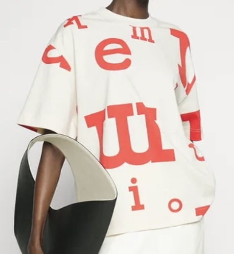 代購現貨｜ Marimekko 米白monogram oversize T-shirt