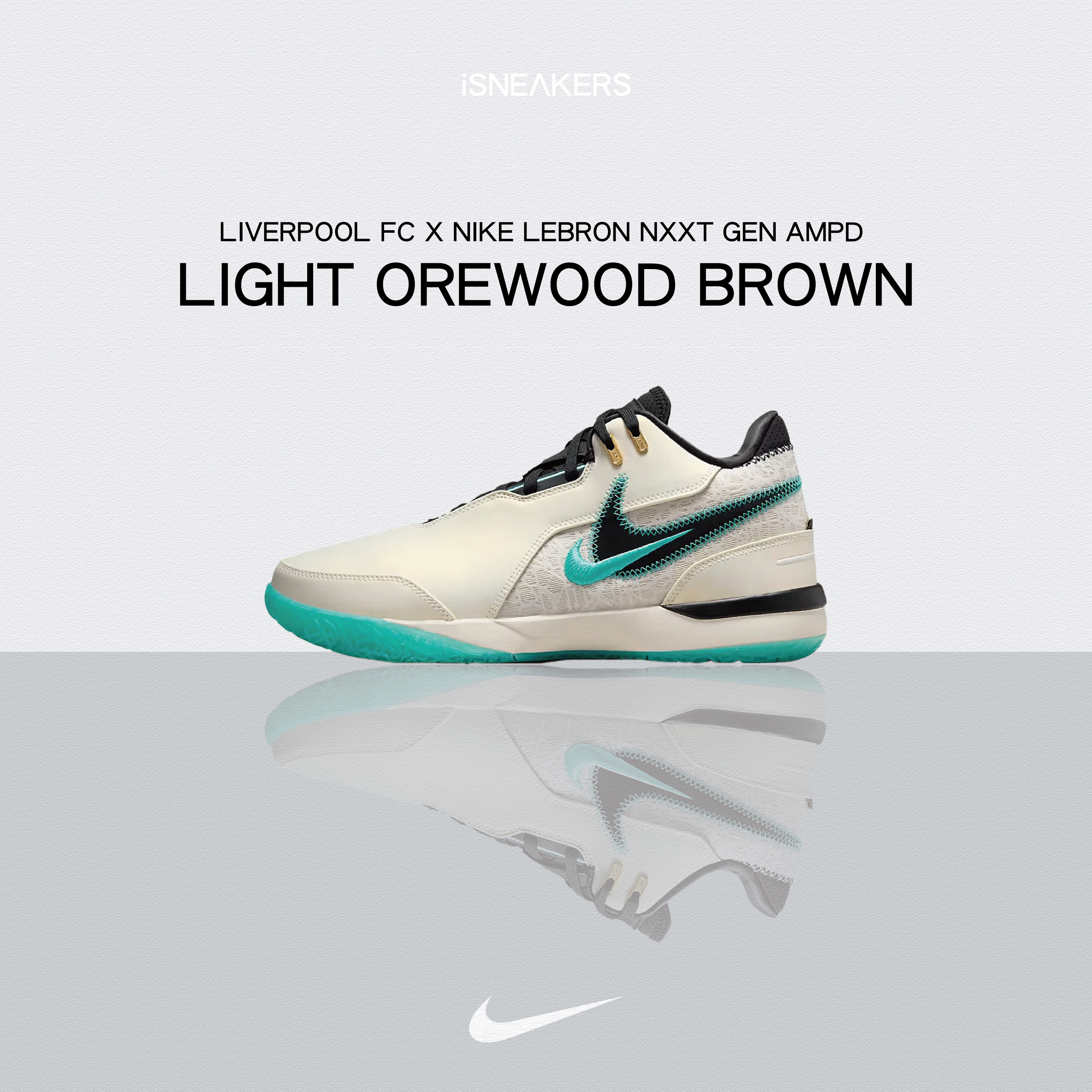 LEBRON NXXT Gen AMPD EP LIVERPOOL レブロン Nike x Liverpool FC ZM LeBron NXXT Gen AMPD EP Beige Men